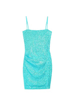 Load image into Gallery viewer, Sleeveless Sequin Bodycon Dress
