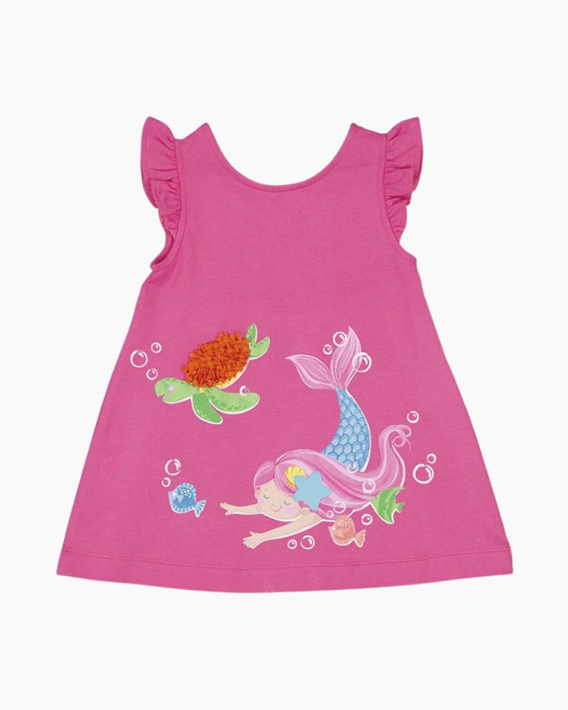 CS MERMAID GRAPHIC DRESS