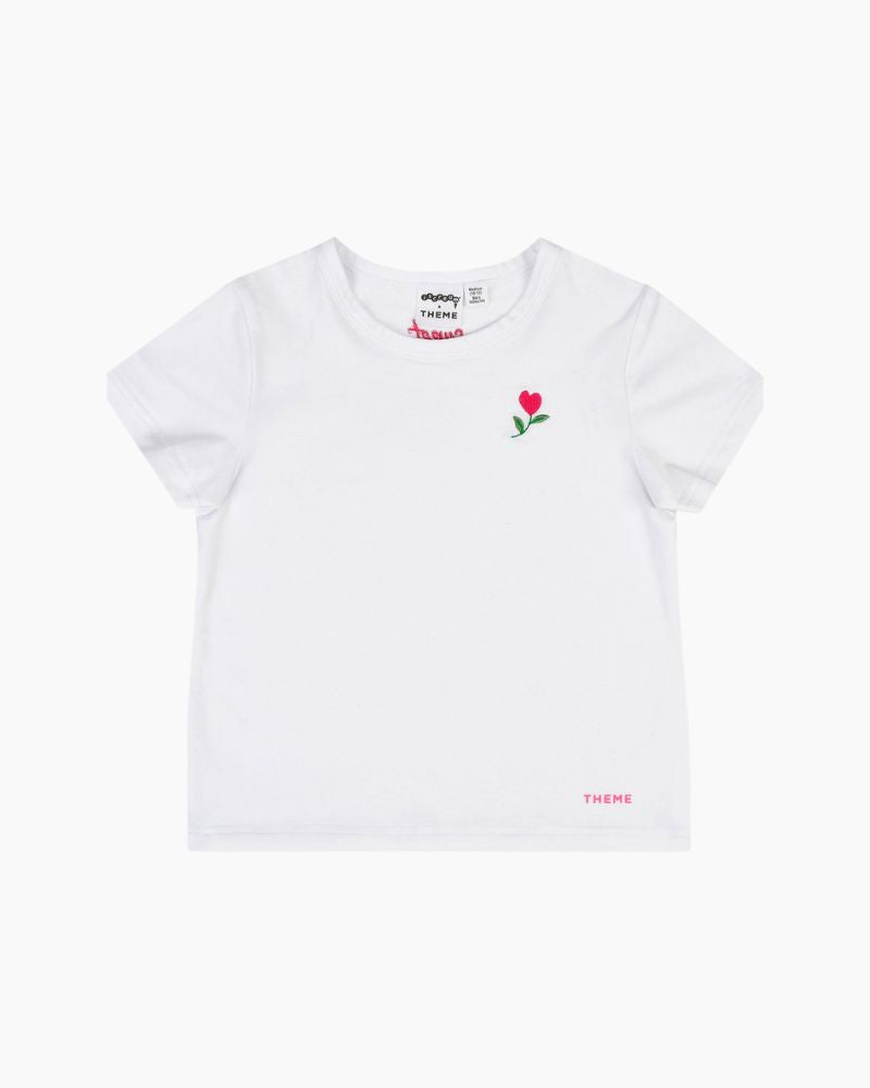 THEME FLOWERS TEE