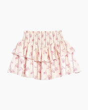 Load image into Gallery viewer, FLORAL SMOCKED RUFFLE SKIRT
