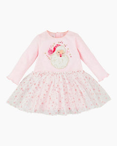 LS VINTAGE SANTA TUTU DRESS