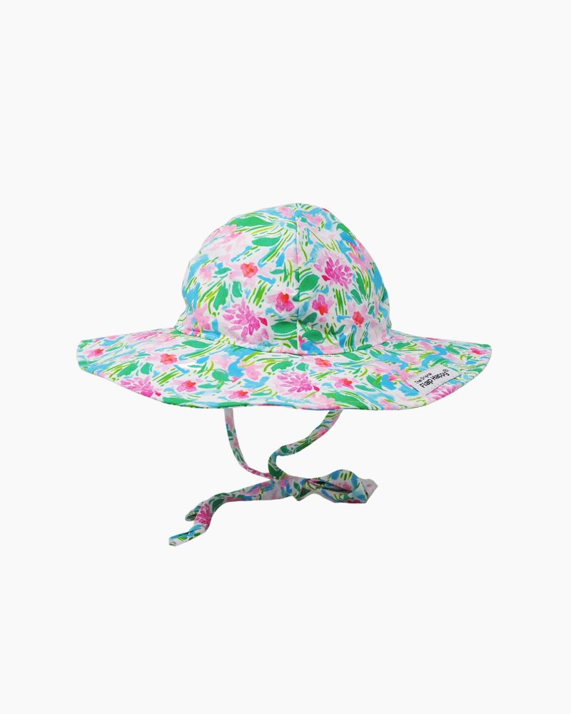 LOTUS & LILIES FLOPPY HAT UPF 50+