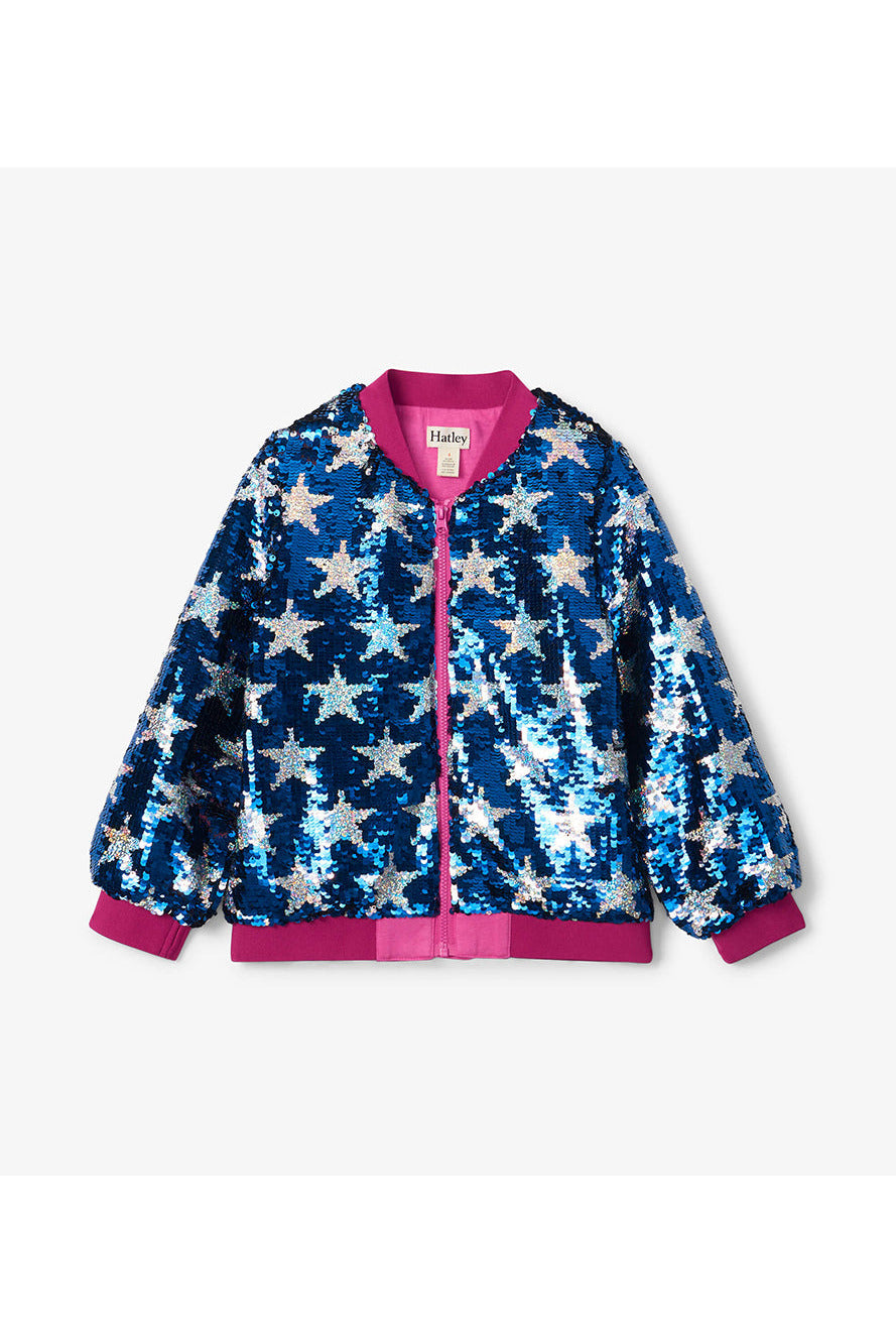 LS SEQUIN STARS BOMBER