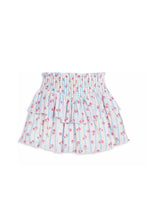 Load image into Gallery viewer, FLORAL SMOCKED RUFFLE SKIRT
