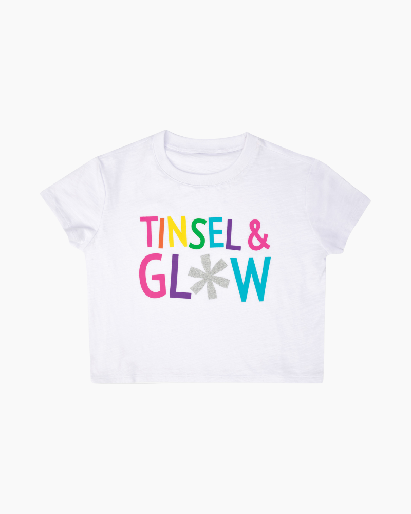 SS TINSEL & GLOW TEE