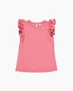 CS RUFFLE SHOULDER TOP