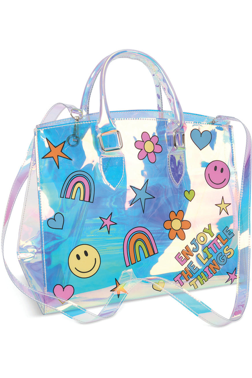 HOLOGRAPHIC ICONS TOTE