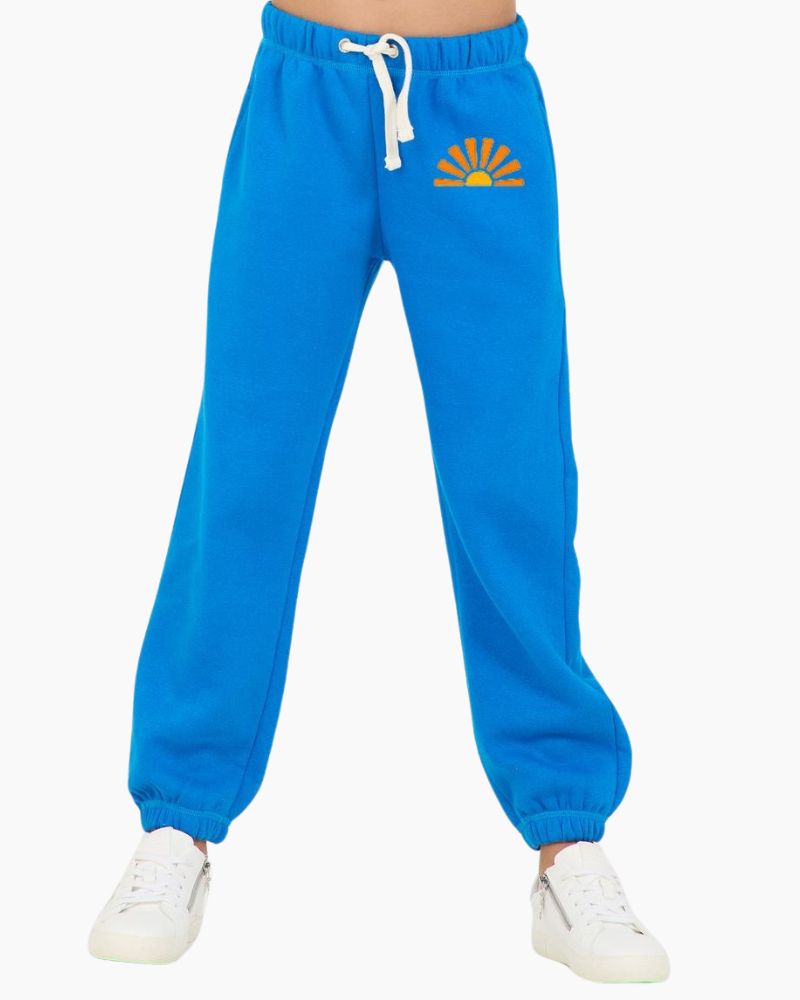 FLEECE JOGGER CHENILLE PATCH PANT