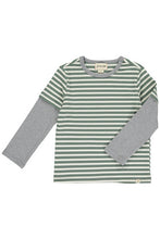 Load image into Gallery viewer, LS STRIPED LYRD TEE
