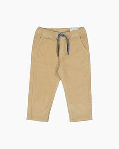 P/O LINED MICRO CORD PANT