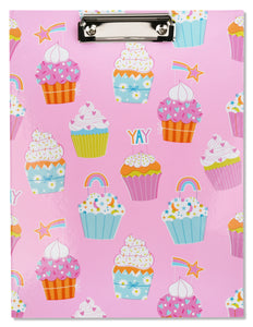 CUPCAKES CLIPBOARD SET