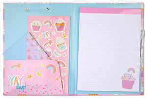 CUPCAKES CLIPBOARD SET