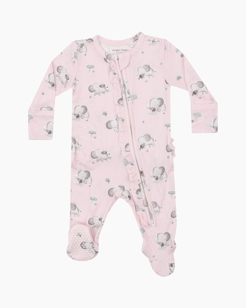 LS GREY ELEPHANTS FOOTIE