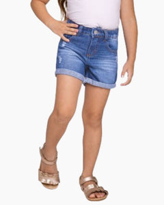 ROLL DENIM SHORT