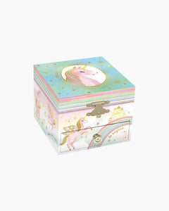 SMALL UNICORN MUSICAL JEWELRY BOX