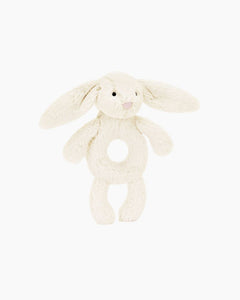 BASHFUL CREAM BUNNY RATTLE