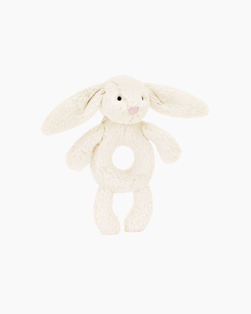 BASHFUL CREAM BUNNY RATTLE