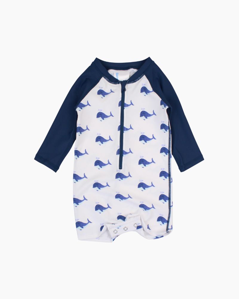 1PC LS SCTR WHALE SUNSUIT