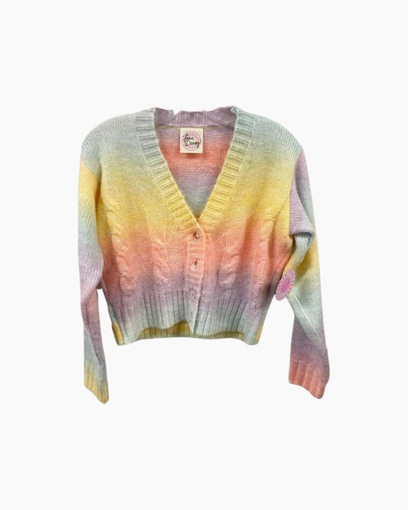 LS RBW OMBRE CARDIGAN