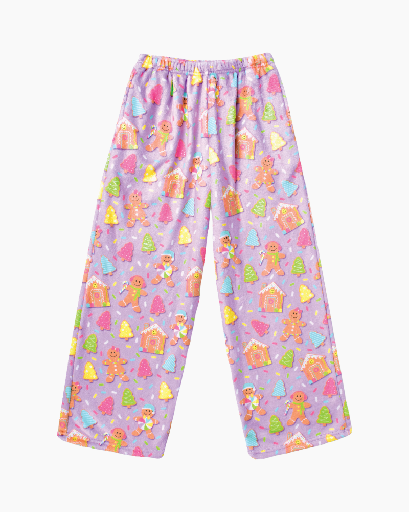 JOYFUL GINGERBREAD FLEECE PANT