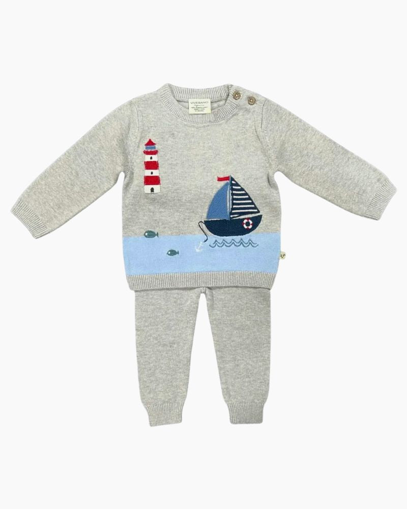 LS INTARSIA LIGHTHOUSE SWTR/PANT