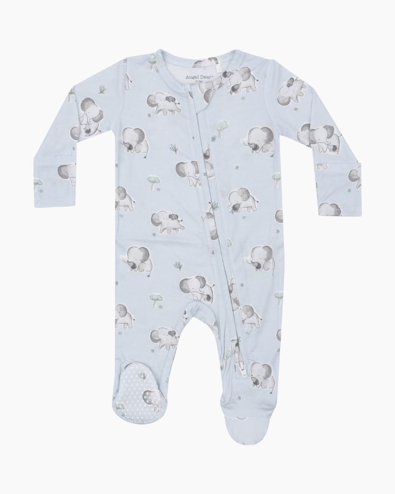 LS GREY ELEPHANTS FOOTIE