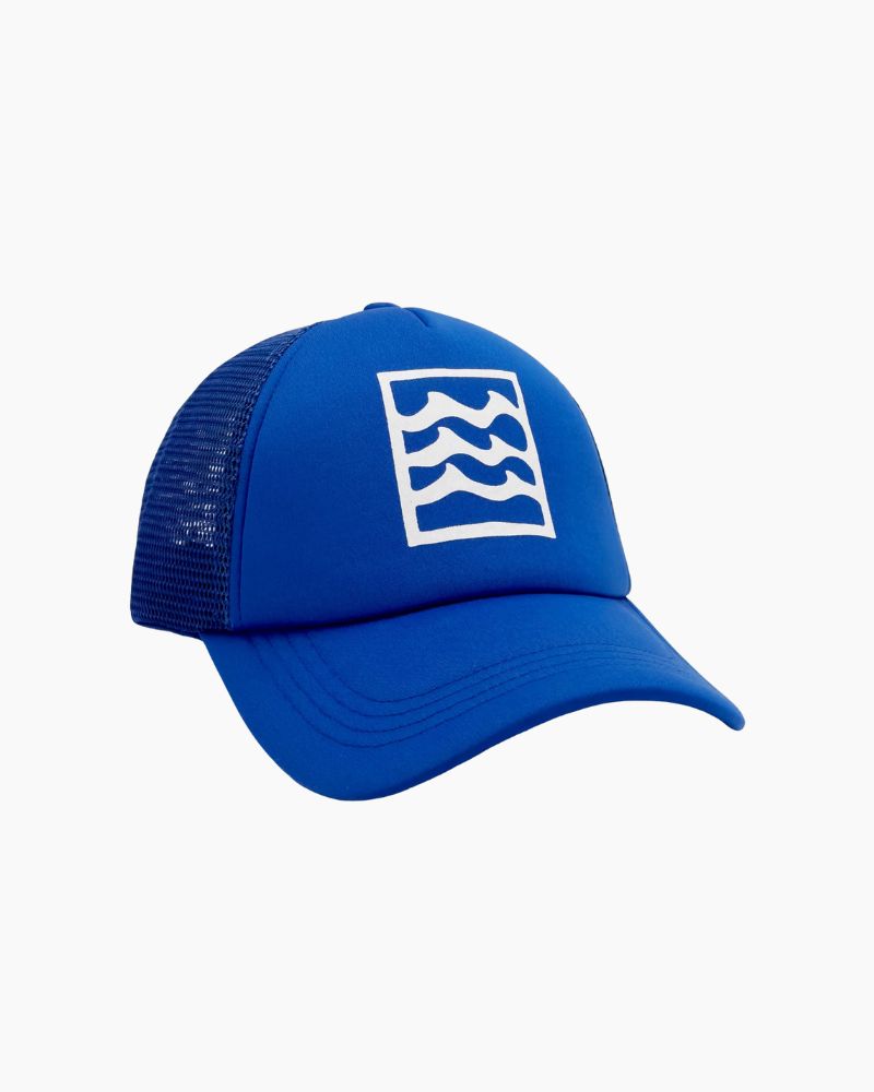 SWELL TRUCKER HAT - MARINA BLUE - 2_4Y