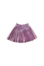 Load image into Gallery viewer, METALLIC PLEATED SKIRT
