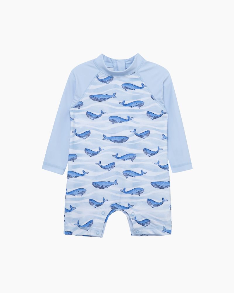 LS SCTR WHALES SUNSUIT