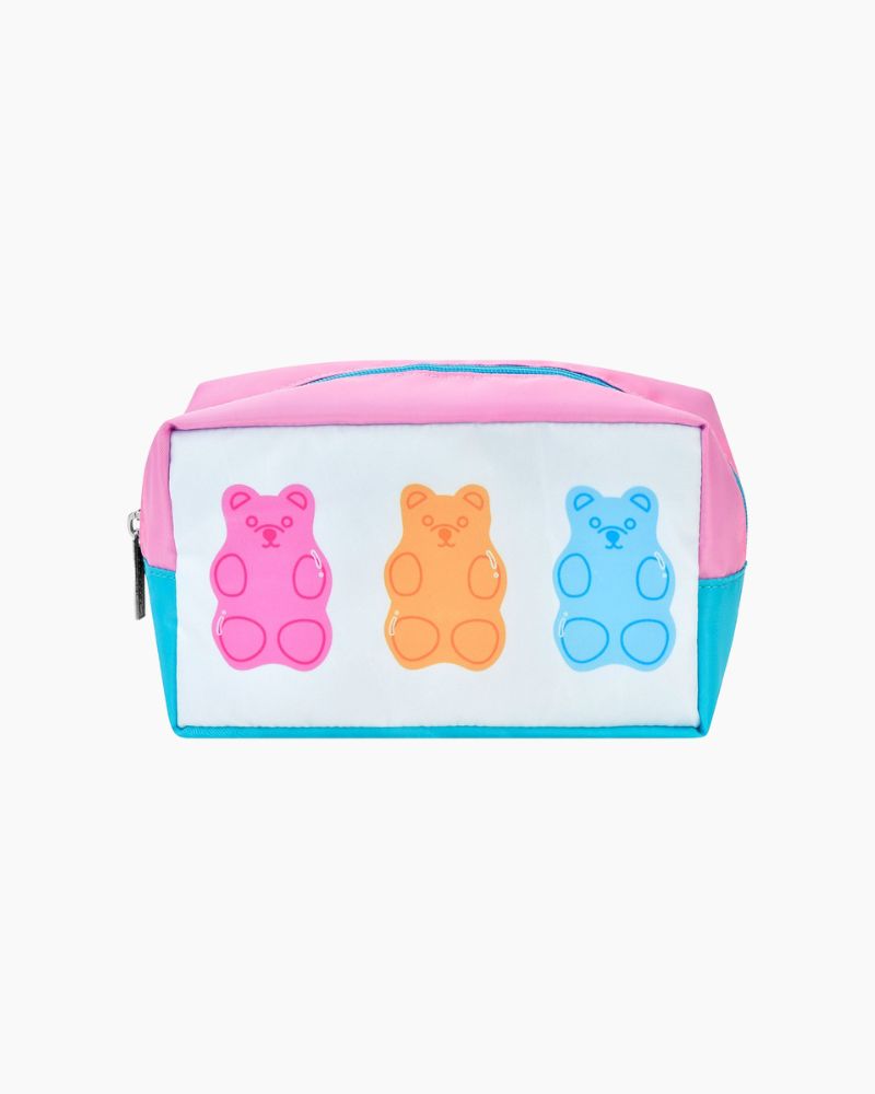 TRIPLE BEARS SMALL COSMETIC BAG