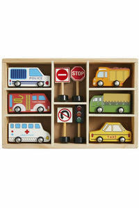 BOXED CAR SET