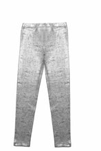 Load image into Gallery viewer, DISTRESSED METALLIC LEGGING
