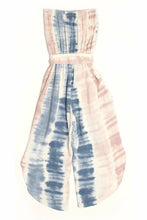 Load image into Gallery viewer, STRAPLESS TIE DYE JUMPSUIT
