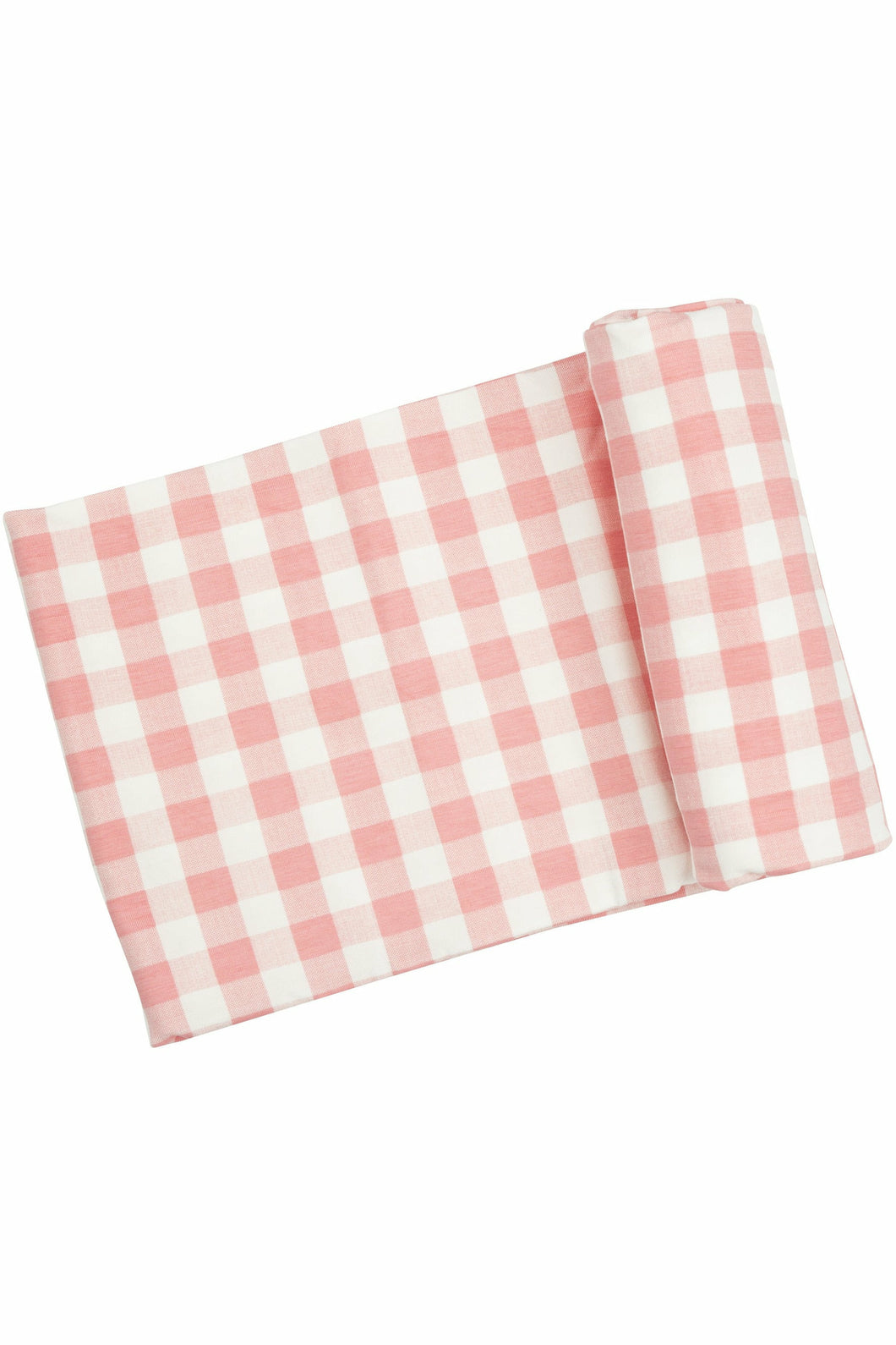 PINK GINGHAM SWADDLE