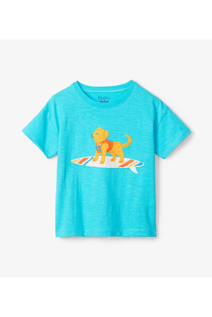 Short Sleeve Puppy Surf Tee