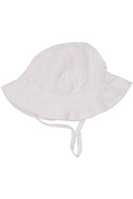 Load image into Gallery viewer, WHITE EYELET SUNHAT
