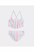 Load image into Gallery viewer, 2PC STRIPE FLOUNCE TOP/SURF
