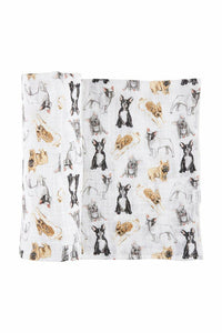 FRENCHIE MUSLIN SWADDLE