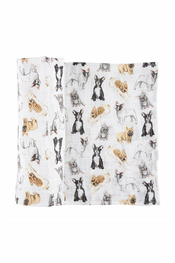 FRENCHIE MUSLIN SWADDLE