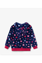 Load image into Gallery viewer, Confetti Hearts Fleece Jacket
