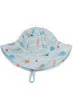 Load image into Gallery viewer, UNDERSEA STRIPE SUNHAT
