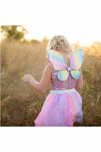 Load image into Gallery viewer, 3 PIECE RAINBOW TUTU/WINGS/WAND SET
