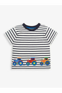 SS STRIPED TRACTORS BORDER TEE