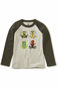 LONG SLEEVE FOREST FROGS TEE