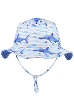 Load image into Gallery viewer, SHARKS REVERSIBLE BUCKET HAT
