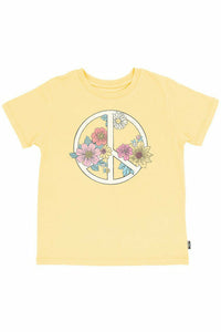 SS FLORAL PEACE TEE