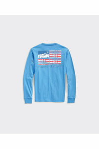 LS SKI FLAG TEE