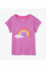 Load image into Gallery viewer, SS RAINBOW TIE BACK TEE
