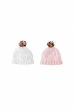 Load image into Gallery viewer, LEOPARD POM KNIT HAT (2_5Y)
