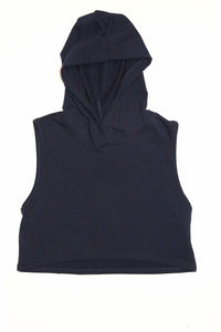 CROPPED BOXY HOODIE